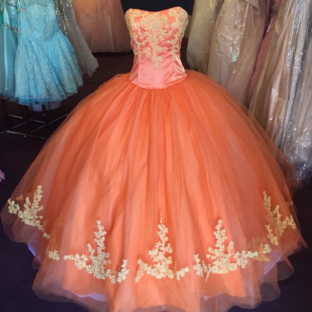 Sun Quinceañera Dress New